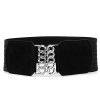 Wide belt belts for women New Fashion Women chain belt  Wide Self Tie Wrap Around Waist Band Dress Belt