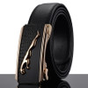 WOWTIGER Belt New Male Designer Automatic Buckle Cowhide Leather men belt 110cm-130cm Luxury belts for men Ceinture Homme