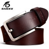 Real cowhide belt's men high quality Pin buckle belts for men and women leisure belt young men belts cummerbunds width of waist