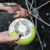 Tbonlyone  1200Mah 3 Speed Strong Wing Umbrella  For Students Office Outdoor Travel Rechargeable Handheld Portable Usb Mini Fan