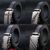 Top Brand Men Real Cowskin Belt Automatic Buckle Large Genuine Leather Luxury Designer Belts For Classic