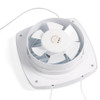 Mini Fan White Exhaust Fan Ventilation Blower Window Wall Mini Air Conditioning Appliances For Kitchen and Bathroom and Toilet