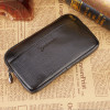 New Men Genuine Leather Vintage Cell/Mobile Phone Cover Case skin Hip Belt Bum Fanny Pack Waist Bag Pouch