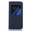S-GUARD S7 case  For Samsung Galaxy S7 S7 Edge IC Chip Case Smart View Flip Leather Case Auto Sleep Wake Function Cover