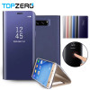 For Samsung Galaxy S8 Plus S6 S7 Edge Note 8 Smart Clear Mirror View Case For Samsung A3 A5 A7 J3 J5 J7 2017 Flip Stand Cover