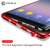 CAFELE Phone Case For Samsung Note 8 Luxury Fashion Transparent TPU Soft Plated Mobile Phone Back Shell For Galaxy Note 8 Case