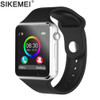 SIKEMEI Bluetooth Smart Watch Smartwatch Phone with Pedometer Touch Screen Camera Support TF SIM Card for Android iOS Smartphone