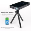 AUN Android 7.1 DLP Projector D5S, Built-in WIFI, Bluetooth, 4,500mAH Battery  (Optional D5 Portable Projector) Home Cinema