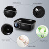 Exquizon GP70 LCD 800*480 Projector (Optional Android 4.4 Bluetooth WIFI )HD 1080P 1800 lumens HDMI/VGA/USB Multimedia Player