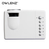 OWLENZ Cheapest SD30 Mini Portable LED Projector Kid Playmate Toy Gift Rechargeable Built-in 1000mAh Battery w/ USB SD AV Port