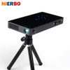 NIERBO Mini Projector LED Portable Projectors Android 7.1 Home Theater Support 1080P Wireless Mobile Projector Smart HDMI USB