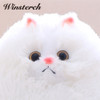 Fun Plush Fluffy Cats Persian Cat Toys Pembroke Pillow Soft Stuffed Animal Peluches Dolls Baby Kids Toys Gifts Brinquedos WW108