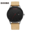 relojes hombre Top brand luxury Quartz Watch men Casual Business DOOBO Leather Strap Watch Men's Relogio gift Male Clock