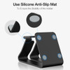  RAXFLY Aluminum Metal Phone Holder Desktop Universal Non-slip Mobile Phone Stand Desk Holder for iPhone Pad For Samsung Tablet 