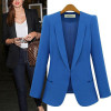 Ladies Yellow Blazer Feminino Plus Size 4XL Formal Jacket Women's White Blaser Rosa Female Blue Women Suit Office Ladies 2018