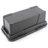 Small Portable Plastic Hardware Tool box with Storage Box and Black for Home or Outdoor Finishing Debris