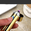 2018 New Electric double Pulse Arc Lighter Tobacco Pipe USB Lighter Smokeless Windproof Cigarette cigar lighters Rechargeable