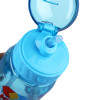 Disney 2017 Children Straw Plastic Water Bottle BPA Free Lovely Cartoon Eco-friendly With lid Portable Camp Student Water tumble