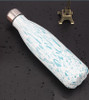 9 Color  Vacuum Flask for water bicycle Stainless Steel Kettle Vacuum Marble Texture Flask Water Bottle for outdoor