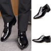 Mens Work Business Casual Leather Shoes Smart Dress Formal Wedding Flat Loafers