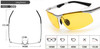 Night Driving New HDCRAFTER Anti-Glare Goggles Eyeglasses Polarized Driving Sunglasses Yellow Lens Night Vision Driving Glasses