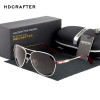 HDCRAFTER Fashion Unisex Sunglasses Pilot Sunglasses  Aluminum Magnesium High Quality Polarized Mirror Sun Glasses Eyewear 