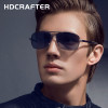 HDCRAFTER 2017 Brand New High Quality Design Sunglasses Polarized UV400 Protection Driving Eyewear Rectangle Oculos  