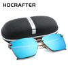 Hot Sell HDCRAFTER Unisex Fashion Sunglasses Big Frame Outdoor UV400 Sun Glasses for Driving