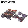 HDCRAFTER Luxury Cat Eye Sunglasses Women Brand Designer Retro Female Sunglasses Points Sun Glasses Ladies Mirror eyewear