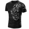 T Shirt Men 2018 New Brand Summer High Quality Short Sleeve Printing Casual Male T-Shirts Slim Man'S Tshirt Fashion Tee Tops