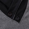 2018 New Mens summer leisure T-shirt fashion slim short sleeve V neck T shirt button decorating Tees / Tops
