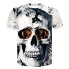 2018 New Fashion Brand T-shirt Hip Hop 3d Print Skulls Harajuku Animation 3d T-shirt Summer Cool T-shirts Tops Brand Clothing