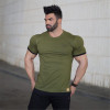 2018 NEW Men Summer gyms t-shirt Fitness Bodybuilding Crossfit shirts Stitching color O-Neck short sleeve brand tee tops fashion