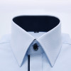 2018 Men's Wedding Shirt Long Sleeve Men Dress Shirt Business Solid Color Casual Shirts Work Wear Formal Slim Shirt Man YN554