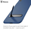 Baseus PU leather Phone Case For iPhone X Kickstand Full Protection Bracket Case Cover For iPhoneX 10 Shell Case + Holder Stand