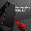 Baseus Lovely Creative Little Tail Case For iPhone X Full Coverage Silicone Anti Knock Case For iPhone X Coque Back Cover
