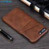 KEYSION Case For iPhone 8 8 Plus 7 7 Plus Cover Leather Luxury Wallet Card Slots Back Capa For iPhone 7 8Plus Cases Fundas