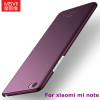 Original MSVII Coque Xiaomi Mi Note Case Hard Plastic Matte Back Cover 360 Full Protection Housing For Xiaomi Mi Note Pro Case