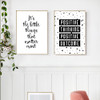Black White Motivational Life Quote Canvas Art Posters Canvas Prints Nordic Painting Wall Pictures for Living Room Home Decor