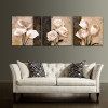  3 Piece Flower Canvas Painting Modular Picture On The Wall Decorative Wall Pictures For Corridor Home Decor No Frame