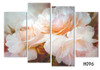 4 Pcs/Set Combined Rose Flower Paintings Modern Wall Painting Canvas Wall Art Picture Unframed H096