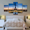 No Frame Canvas painting Picture Paris Eiffel Tower Painting Paintings on the wall Home Decoration Modular painting on the wall 