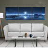 Wall Art For Living Home Decor Canvas painting 3 Panels Modular Picture Canvas Painting Mountain Lake Moon Nature Landscape 