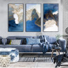 3 Pcs Wall Art Canvas Painting Printed Landscape Pictures Posters Home Decoration For Living Room Abstract Art Chinese Painting