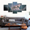 5 Piece canvas painting Anime Love Kissing painting Has framework or unframed Wall art pictures home decoration for living room