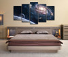 5 Pieces HD Print Painting Outer Space Planet Modular Picture Modern Decorative Bedroom Living Room Home Wall Art Decor /PT1237