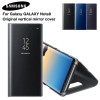 SAMSUNG Original Mirror Cover Clear View Smart Cover Phone Case For Samsung Galaxy Note 8 N9500 Note8 N950F Rouse Slim Flip Case