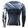 3D Winter Soldier T-shirt Captain America 3 Men Compression Fitness Crossfit Top Halloween T shirt Superman Tee 2024 ZOOTOP BEAR