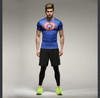 Batman Fitness Clothing Compression TShirt Men Short Sleeve 3D Superman T-shirt Superhero Captain America Marvel Comics T shirt