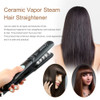 Steam Function Electric Flat Iron Tourmaline Ceramic Vapor Professional Hair Straightener With Argan Oil Infusion Straight Irons